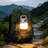 Night Light E Camping Lamp  Stall Lamp Double Light Source Digital Display Large Capacity Household