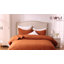 Ensemble de courtepointe 3 pièces pour lit double / grand lit - Couvre-lit léger en microfibre et 2 taies décoratives, motif floral à carreaux blanc, surdimensionné 90 x 98 pouces, couvre-lit toutes saisons-126040747-126040746