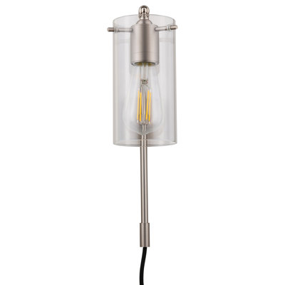 Bernina Plug-in Armed Sconce