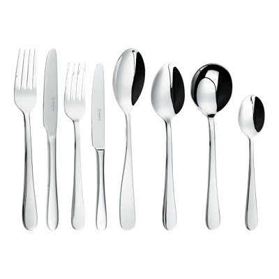 Grunwerg Windsor 44 Piece 18/10 Stainless Steel Cutlery Set, Service for 6