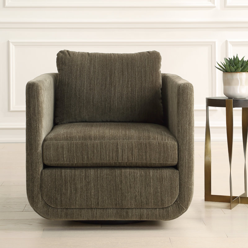 Lindenwold Herb Swivel Chair, Green