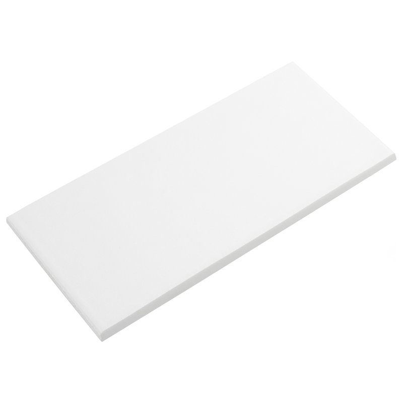 Carreau de céramique Bullnose blanc 7,8 po x 3,5 po Revival