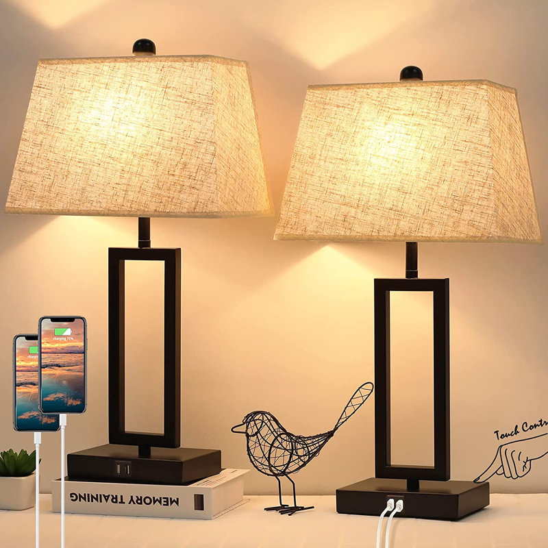 Auzhane Metal USB Table Lamp