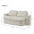 Modern Floor Sofa with 2 Pillows-117534284