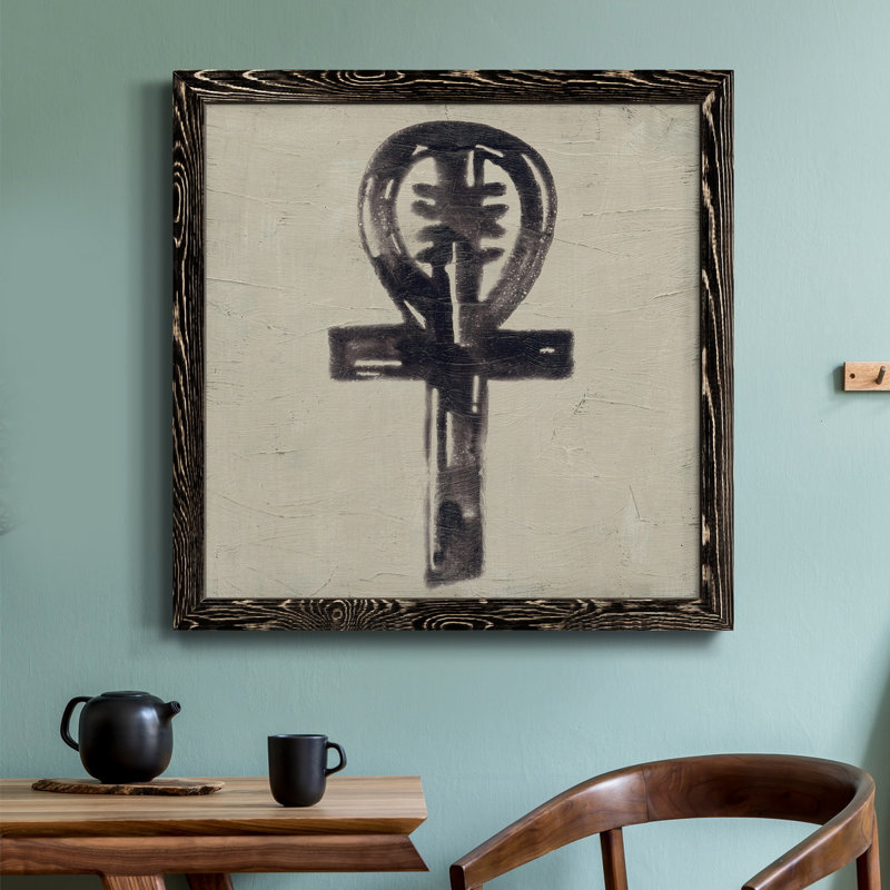 Toile encadrée The Seven Principles VII-Premium - prête à être accrochée, H 27,5 po x l 27,5 po x P 1,5 po, Noir