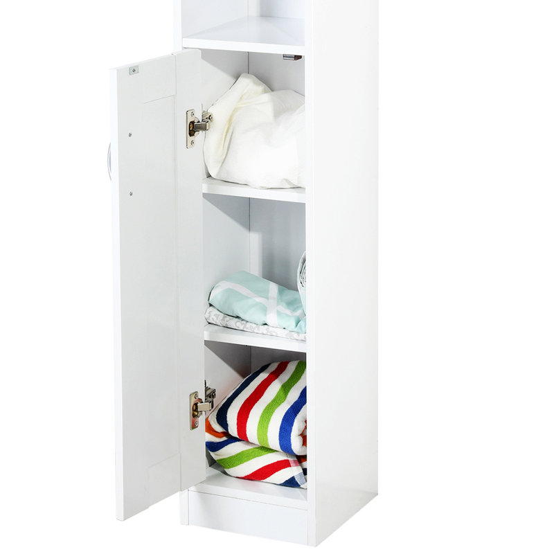 Armoire de rangement pour salle de bain avec tablette