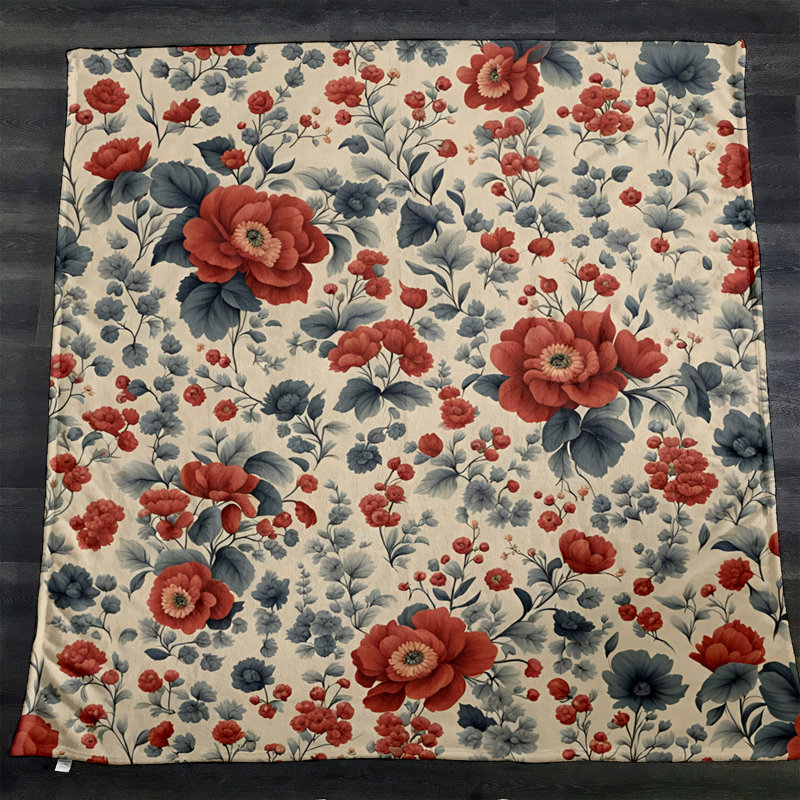Throw Blanket, 51" W x 60" L