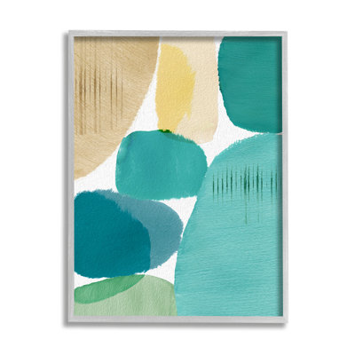 Contemporary Contemporary Circles, reproduction d'art sur bois