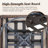 Agnes 5-7 Person Outdoor Wicker Patio T-Back Sofa Set With Fire Pit Table & Swivel Chairs-1696560656
