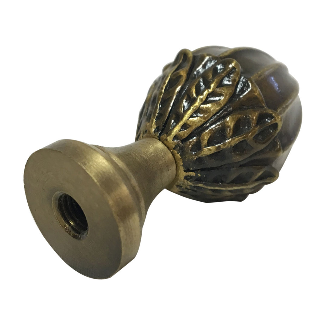 Fancy Egg Shape Design Lamp Finial Royal Designs