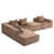 Brown Polyester est en rupture de stock
