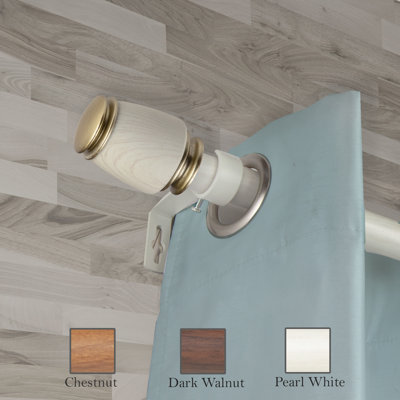 Fjorda Adjustable Single Curtain Rod