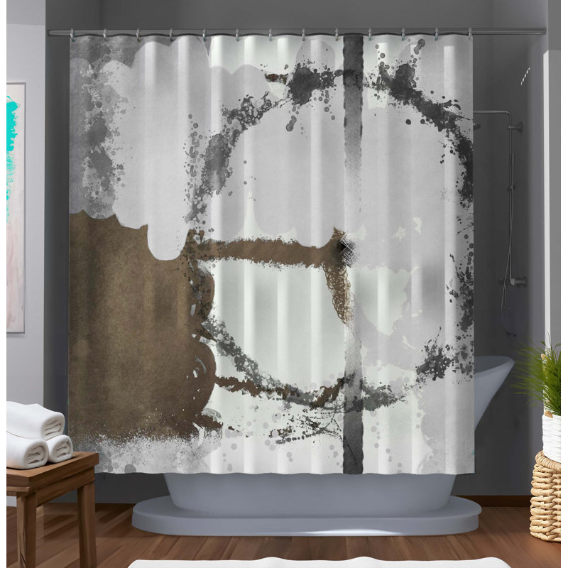 Abstract Shower Curtain