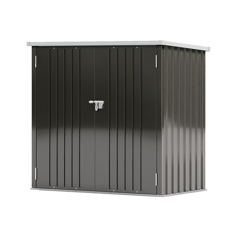 4 ft. 6 in. W x 2 ft. 6 in. D Metal Storage Shed