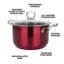 SQ Professional Gems Stainless Steel Pot Set-63373754