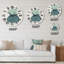 Horloge murale Botanical Foliage Art II-849150693