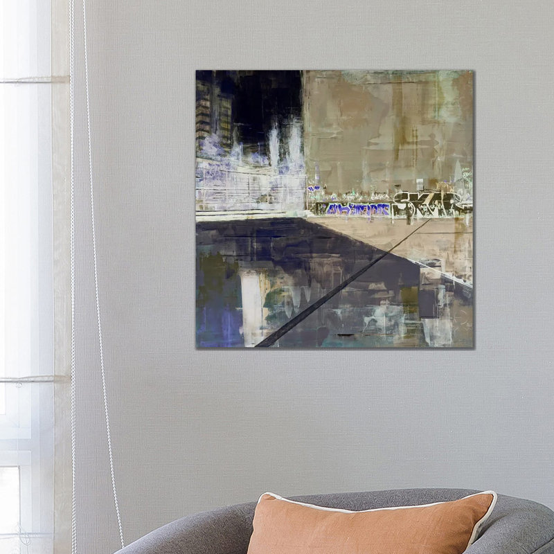 Berlin-22-01 1 Piece Wall Art on Canvas, 93.98 cm H x 93.98 cm W, Wrapped Canvas