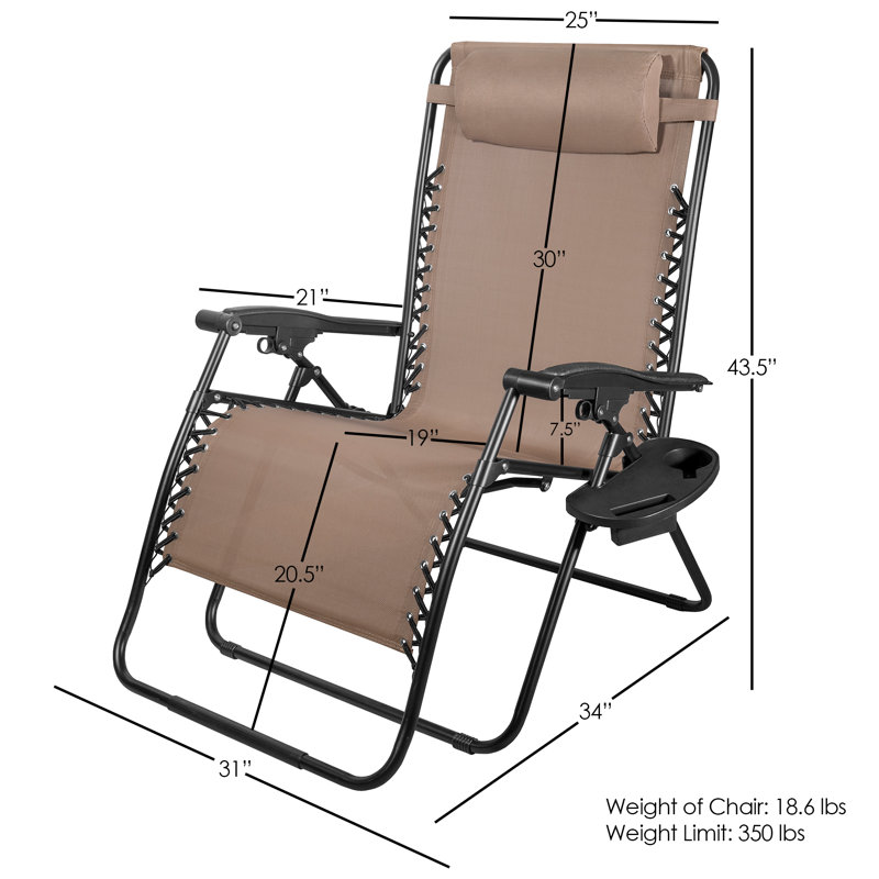 Steel Outdoor Lounge Chair