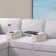Sofa Armrest with Cupholder,Large Storage Couch Armrest with Removable Phone Stand&Reading,Beige