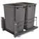 Rev-A-Shelf Double Pull Out Trash Can 35 Qt with Soft-Close