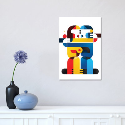 A Kiss In Tokyo by Antony Squizzato - Wrapped Canvas Painting