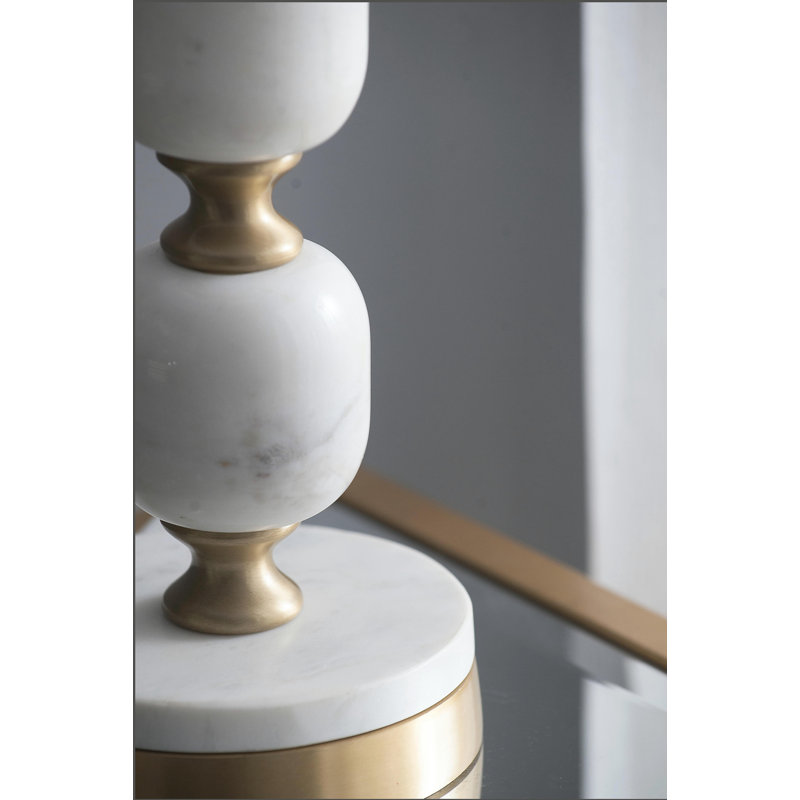 D15x26.5" Table Lamp (Lamp Shade Assembly Required)