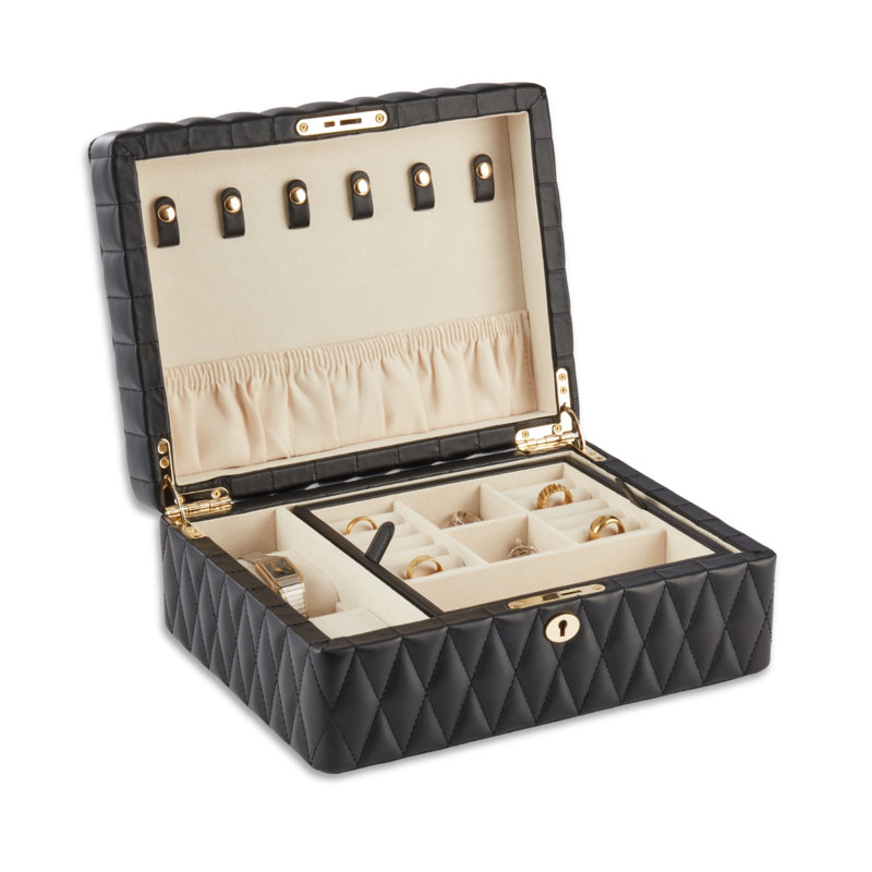 Boîte à bijoux Cora, Noir