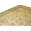 Hand Knotted Wool Area Rug in Gold