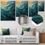 Okehampton - art mural abstrait spirales en métal-99555038