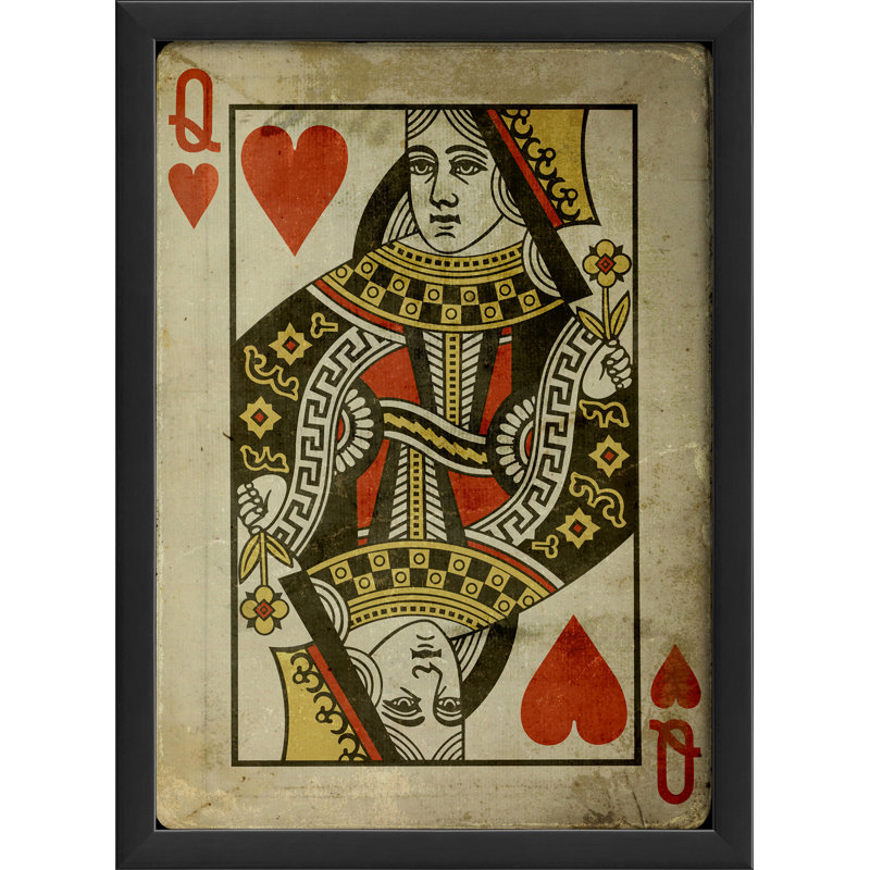 « grand of hearts », impression encadrée