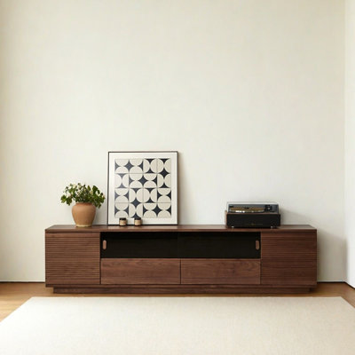 Retro minimalist design TV cabinet