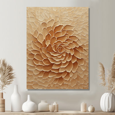 Solar Flare Botanical Dream III - Botanicals Metal Wall Art, Modern Metal Print