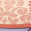 Tapis intérieur / extérieur géométrique naturel / terre cuite Levens-2003777794