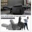 Fauteuil inclinable électrique Power Lift de taille moyenne jusqu'à 350 LBS avec massage par vibrations 8 points et chauffage lombaire Motor Infinite