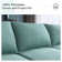 L Shaped Modular Reversible Sofa with Chaise Small Sectional