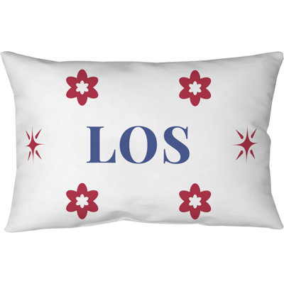 Coussin 14 po x 10 po LA
