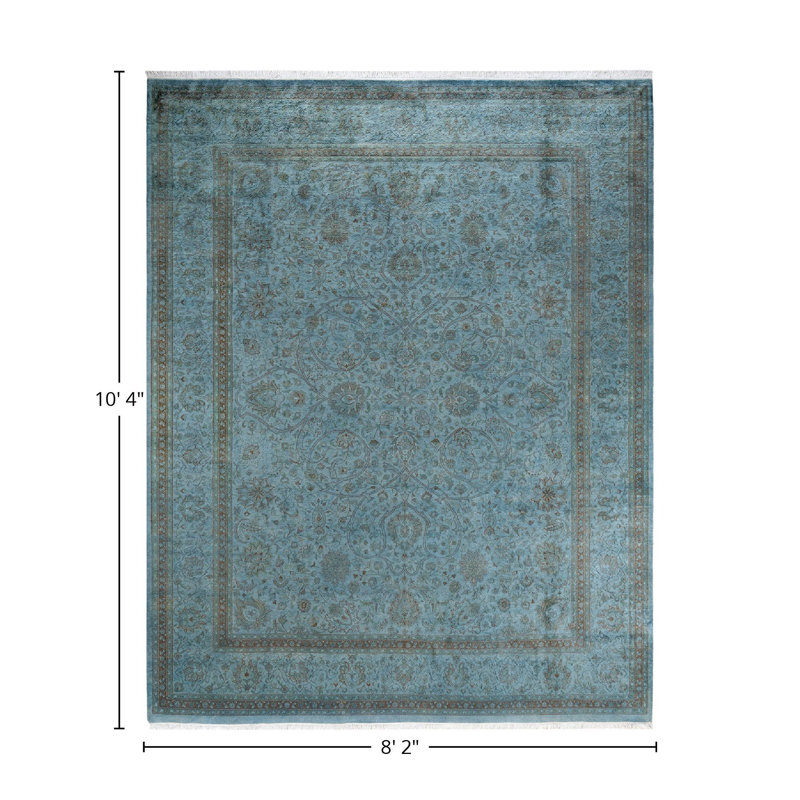 Zeddie One-of-a-Kind 8' 2" X 10' 4" Hand Knotted Area Rug
