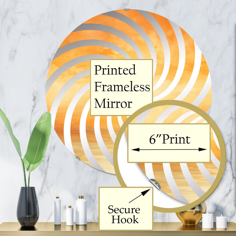 Circle Mirror, 31.4" x 31.4"