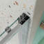 Porte de douche coulissante de 56 à 60 po x H 72 po, porte coulissante-114719582