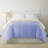 Down Alternative Reversible Comforter Blue/Cream Twin