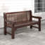 Garden bench made of solid wood