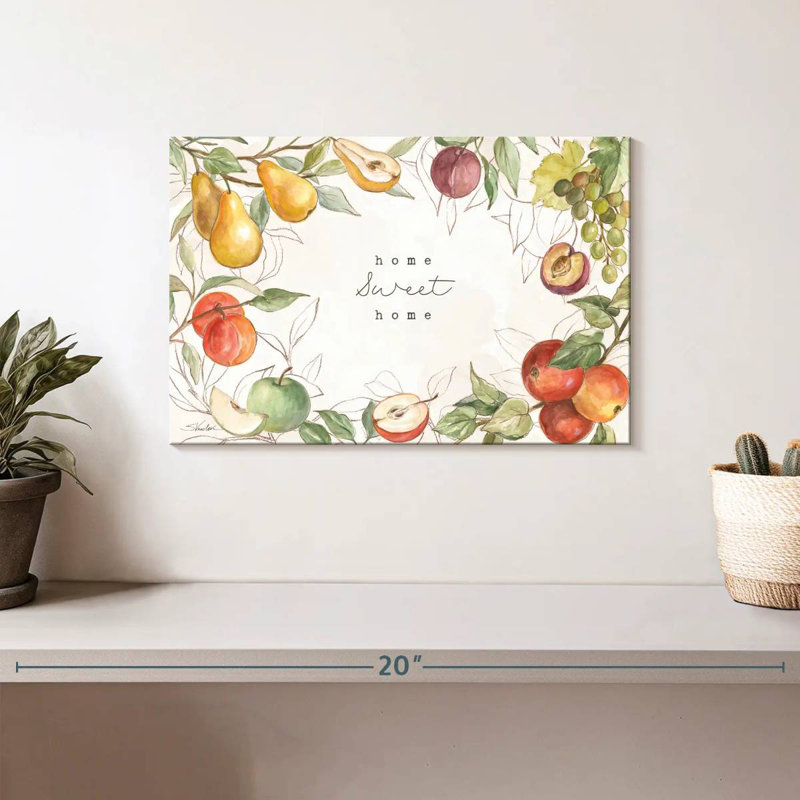 Panneau mural «In the Orchard I», H 8 po x l 12 po