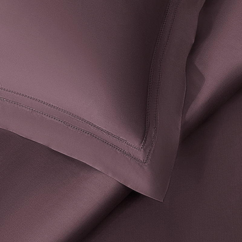Yalda Duvet Cover Set, Queen, Raisin