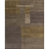 Hand-Knotted High-Quality Brown Area Rug