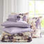 Collection d'édredon et de draps Taupe - imprimé floral, taille luxueuse lavable à la machine, matériaux