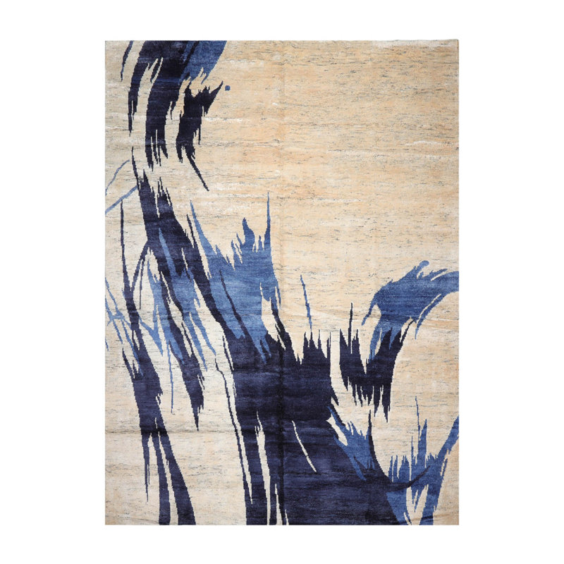 Tapis rectangulaire de conception unique: 10 pi 1 po x 14 pi