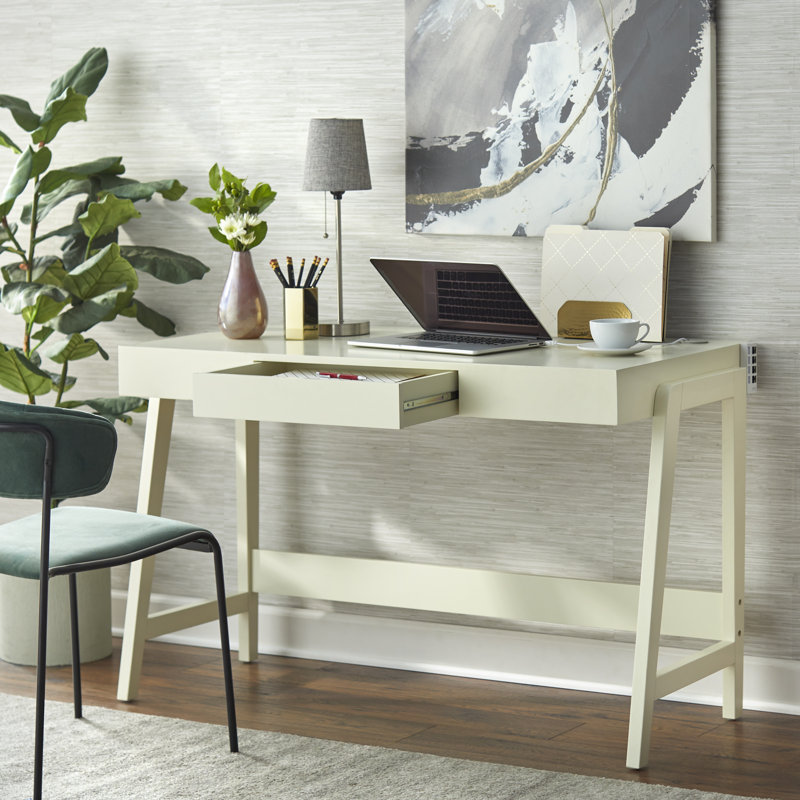 Bureau Jaylinn, Blanc antique
