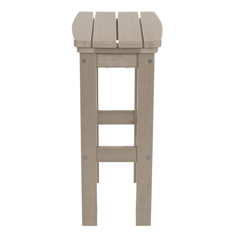 Tabouret de bar Arbnora, Brun bois, 29"