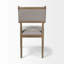 Chaise d'appoint rembourrée en bois massif Maine-554344291