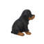 Statue chiot rottweiler assis